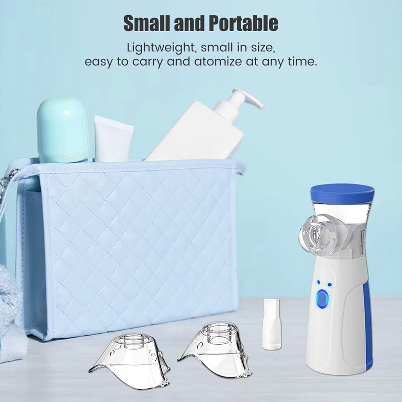Nebulizador Portátil Silencioso e Recarregávelver!